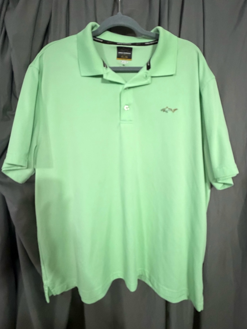 Greg Norman Collection Mint Green Polo Shirt Size XL